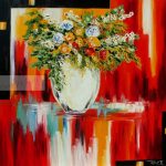 AbondanceHuile sur toile100x100 cmVendu
