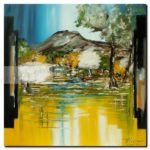A la source du bonheur70x70cmHuile sur toileVendu