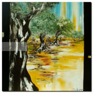 Retour aux sources90x90 cmHuile sur toileVendu