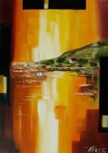 Vers la lumièreHuile sur toile50x70 cmVendu