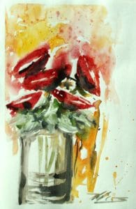Aquarelle Corinne Vilcaz