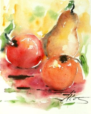 Aquarelle Corinne Vilcaz