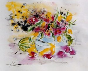 Aquarelle Corinne Vilcaz