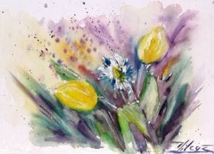 Aquarelle Corinne Vilcaz