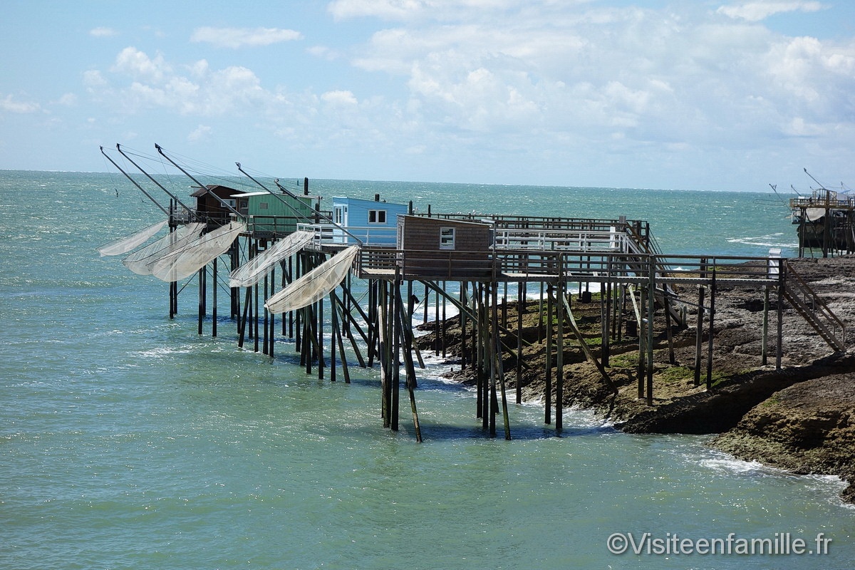 St Palais sur mer Les carrelets