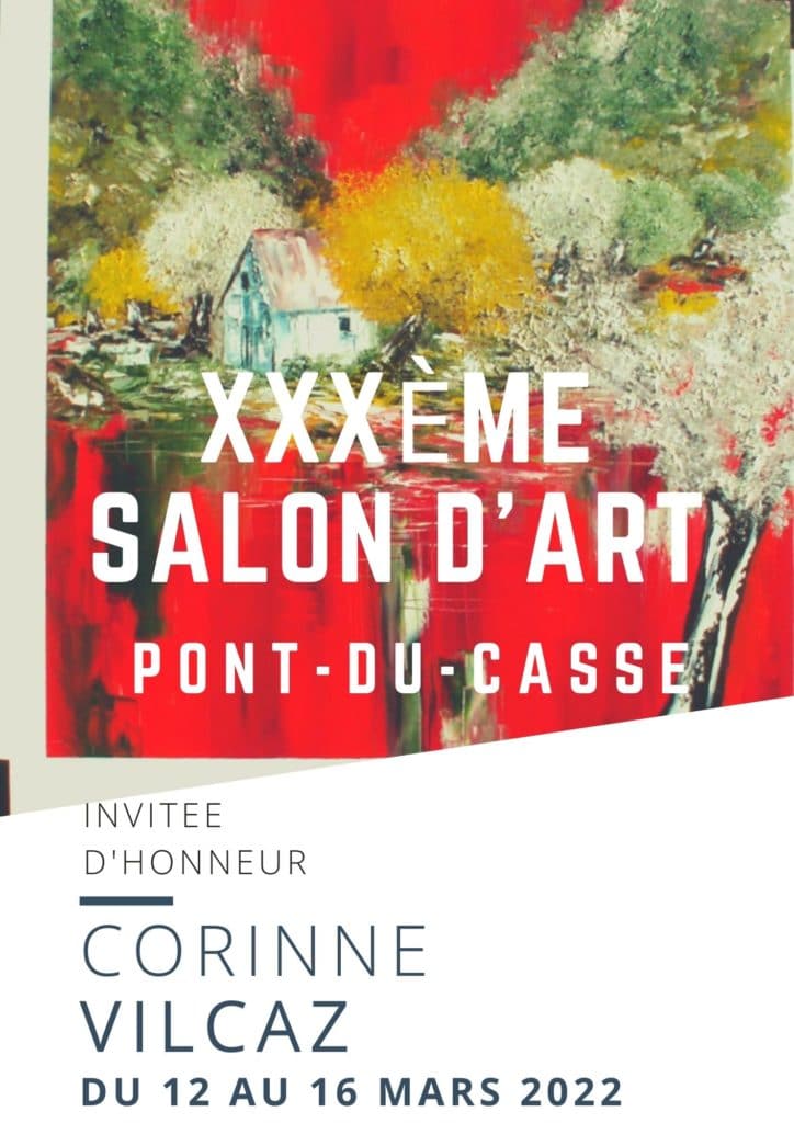 XXXème Salon d'art de Pont du CasseVilcaz invitée d'honneur 2022