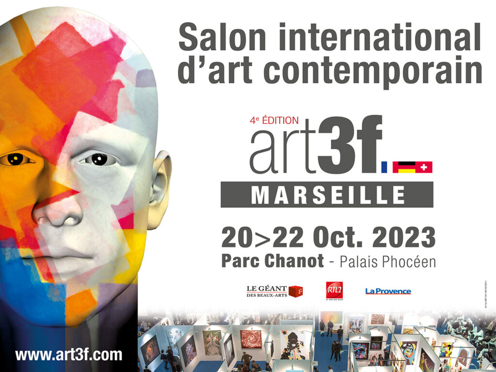 Vilcaz expose au salon d'art contemporain Art3f Marseille 2023