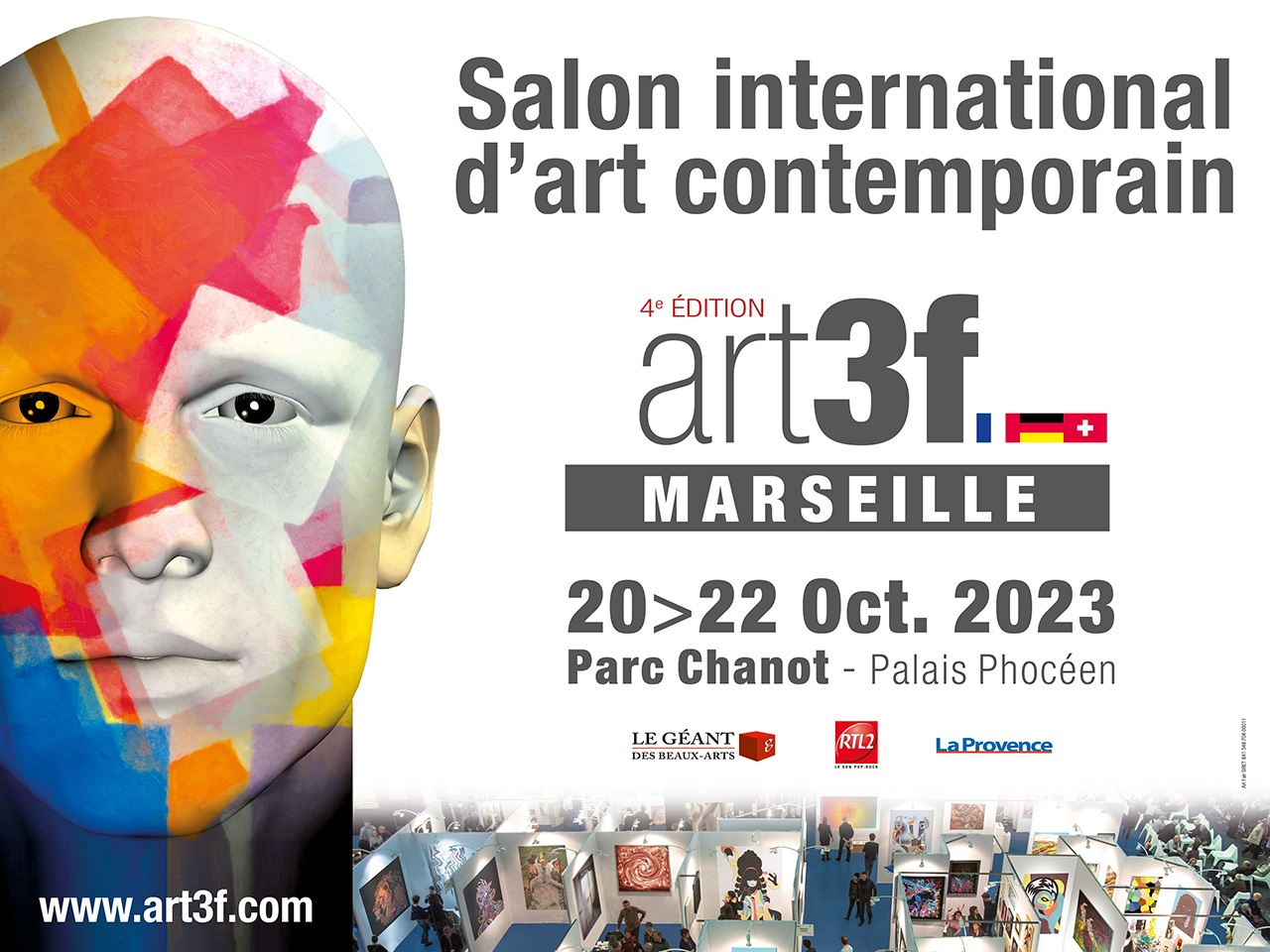 Vilcaz expose au salon d'art contemporain Art3f Marseille 2023
