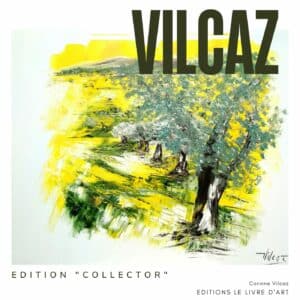 Livre d'artiste ART'NIVERSAIRE 25 ANS DE CARRIERE VILCAZ. Edition collector. Série limitée