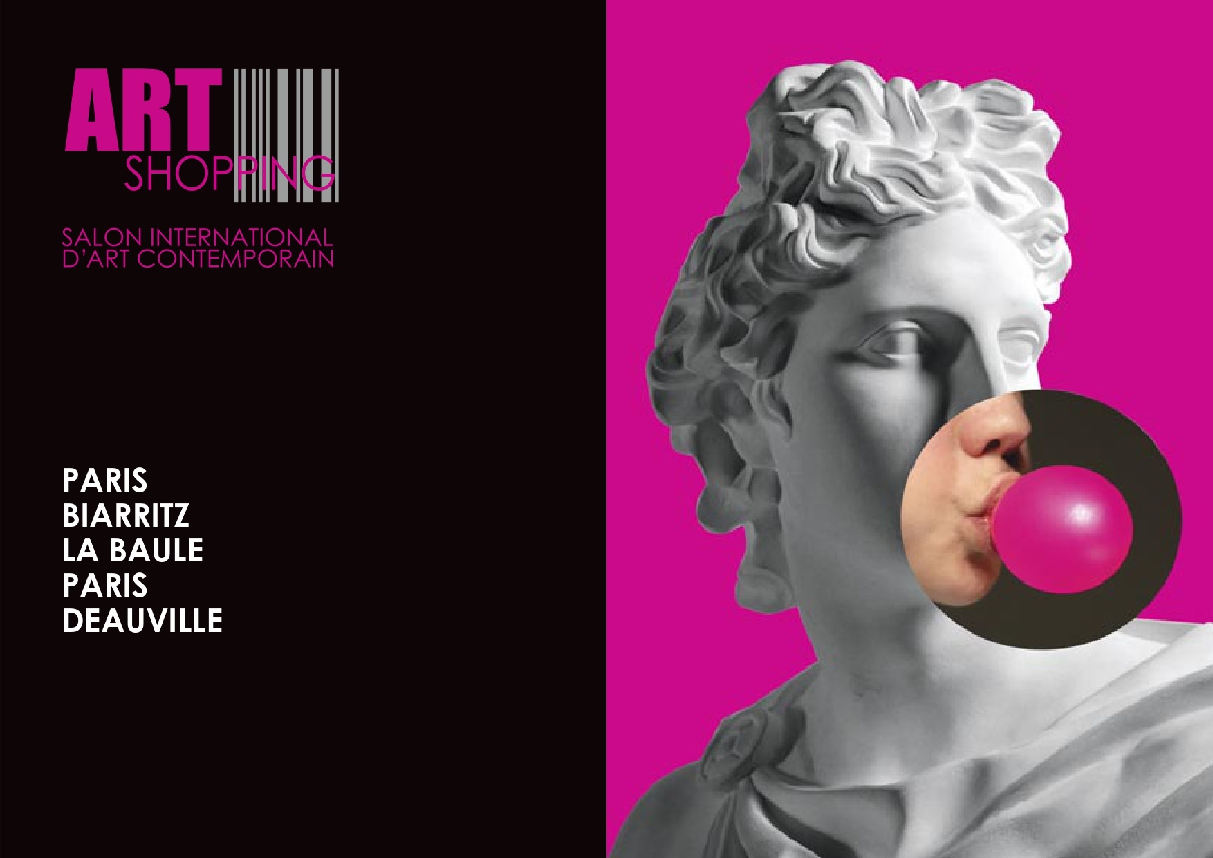 Vilcaz expose à Artshopping Biarritz Hôtel Bellevue 2023