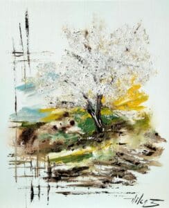 Arbre et VieHuile sur toile15FVendu