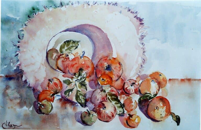 Aquarelle Corinne Vilcaz