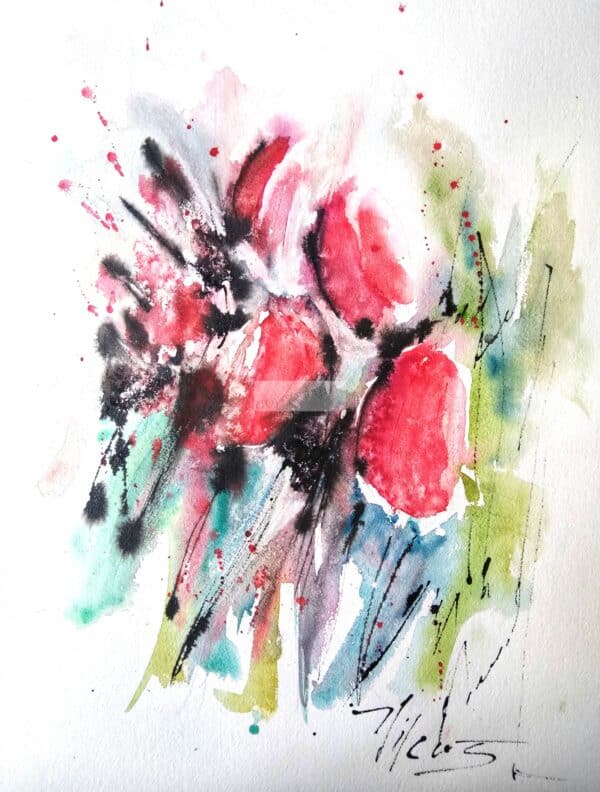 Aquarelle Corinne Vilcaz