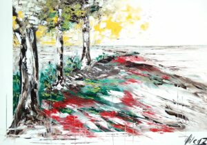 Deus VultHuile sur toile50x70 cmCorinne Vilcaz