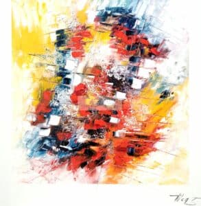 MyriadesHuile sur toile80x80 cmArtiste Vilcaz